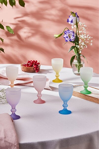 Karaca Rocco 6'lı Kahve Yanı Bardağı Multicolor 60 Ml