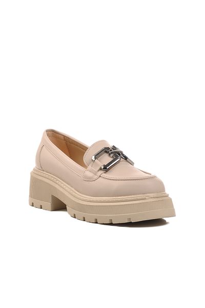 AYAKMOD Beige Skin Women's Casual Shoes