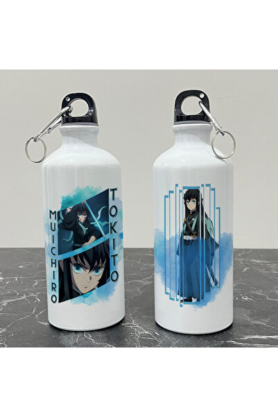 Kupabaskıcısı Demon Slayer Muichiro Soğuk Su Matarası - Kimetsu no Yaiba Matara