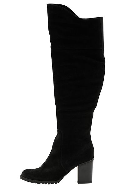 Faina Verloursleder Overknees