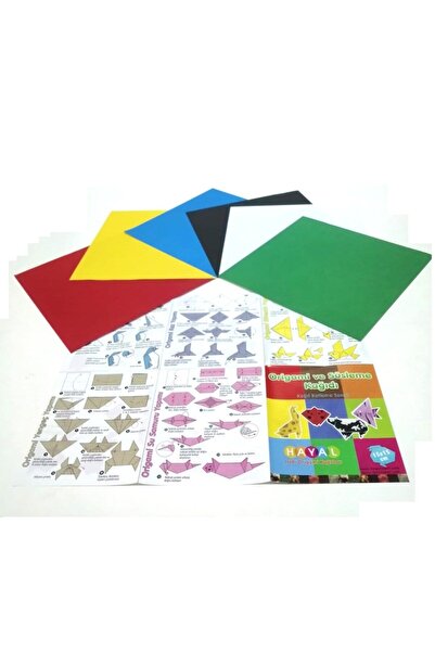 HAYAL Origami Kağıt Seti 20*20 Cm Özel Set 24 Adetli