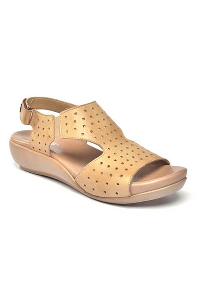 Zeynep Sıradağlı Orthopedic Marsala Sandals - Sand Design