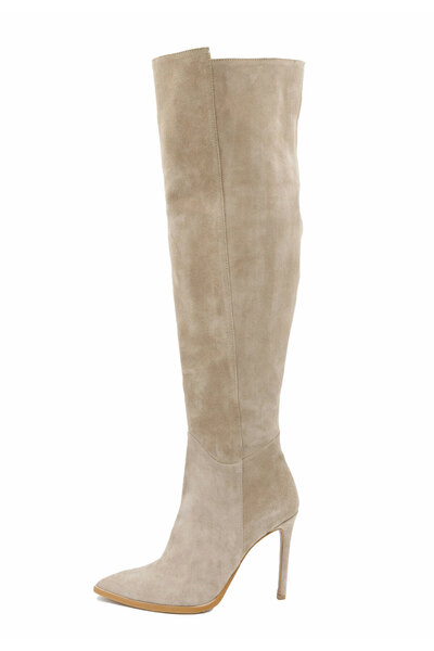 Faina Overknees Aus Verloursleder