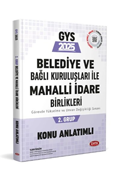 Data Yayınları 2025 Belediye Ve Bağlı Kuruluşları Ile Mahalli Idare Birlikler...