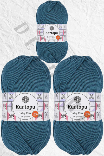 devhome Baby One 100% антипілінгова дитяча вовна, не пушиться, не рветься, 3 ШТ. Devhome