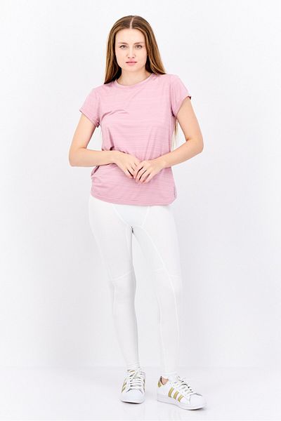 Head Women Sportswear Fit Short Sleeves Training T-shirt, Mauve Shadows