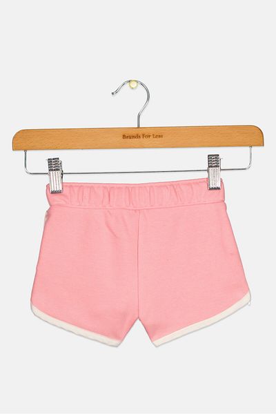 GAP Toddlers Girl Plain Dolphin Shorts, Pink