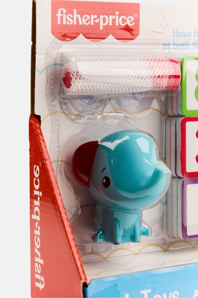 FISHER PRICE Bath Toys Letters And Number Squirter, Red Combo