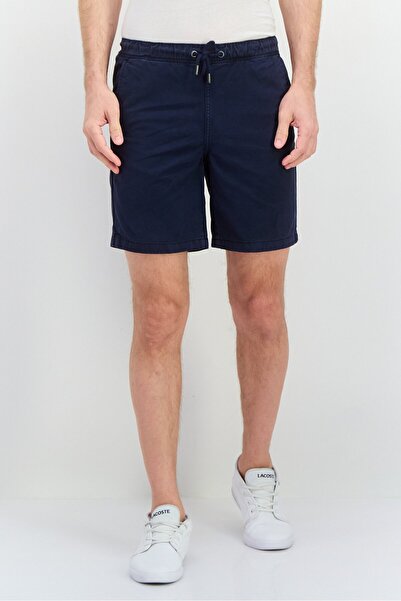 Penfield Men Brand Logo Basic Shorts, Navy Blue