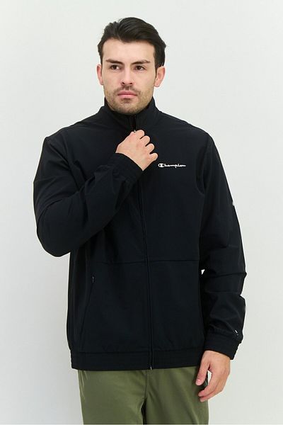 Champion Men Sportswear Fit Long Sleeve Training Full Zip Sweatshirts, Black