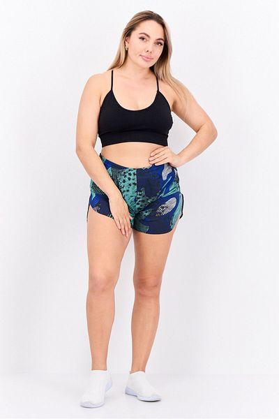 adidas Women Sportswear Fit 6 Inseam Running Shorts, Green