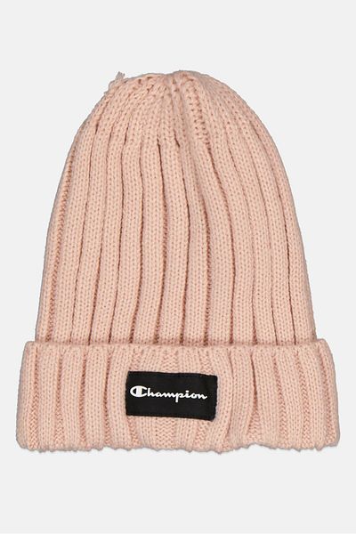 Champion Women Brand Logo Beanie Hat, Light Pink