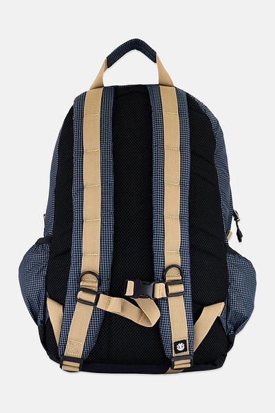 Element Men Micro Checkered Backpack 45 H x 37 L x 20 L cm, Navy