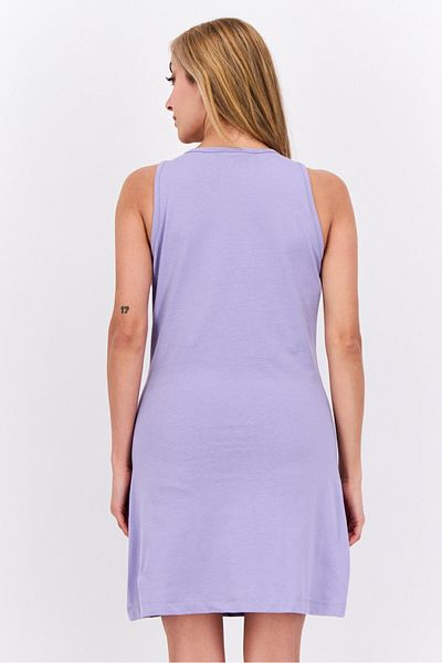 Juicy Couture Women Graphic Print Mini Dress, Lilac