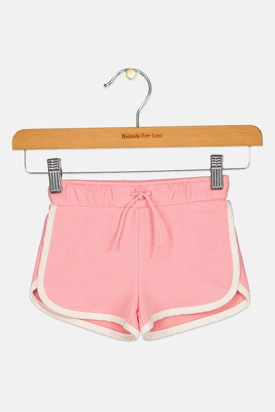 GAP Toddlers Girl Plain Dolphin Shorts, Pink