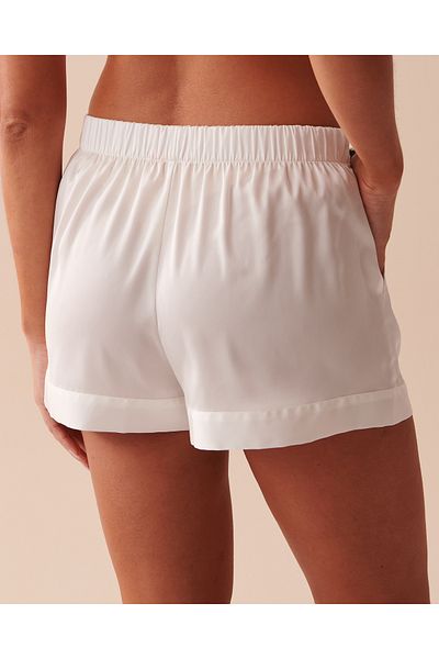 La Vie en Rose Satin Shorts