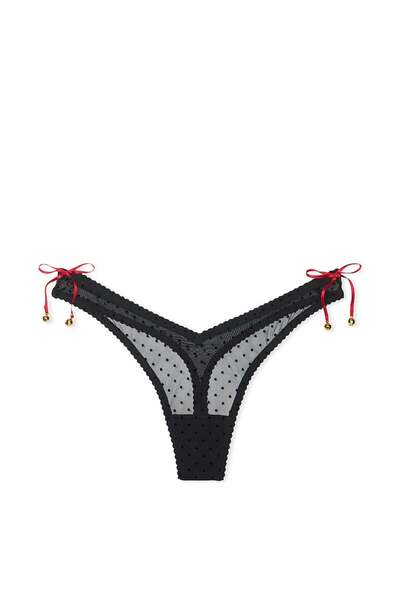 Victoria's Secret Jingle Bells Tül Tanga
