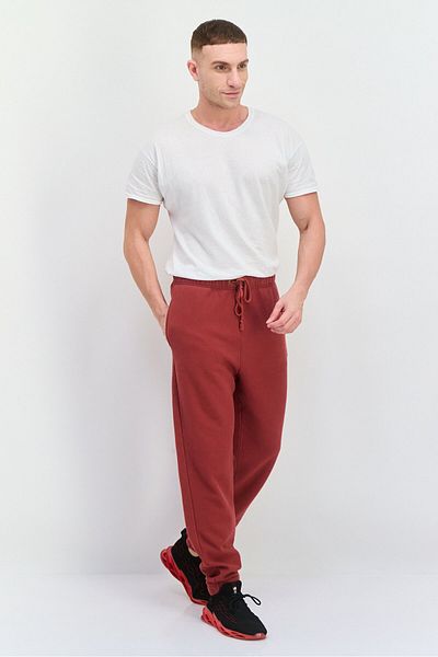 Champion Men Sportswear Fit Outdoor JSweatpants, Rust Brown