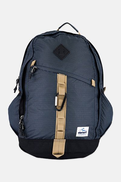 Element Men Micro Checkered Backpack 45 H x 37 L x 20 L cm, Navy