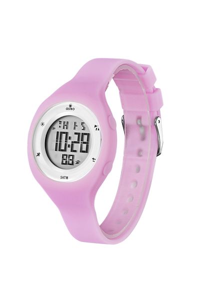 Astro Kids Digital White Dial Watch - A23925-PPPP