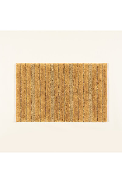 Zsa Zsa Zsu Punjab - Pamuk Pamuklu Banyo Paspası 40x60 Cm Hardal Sarısı