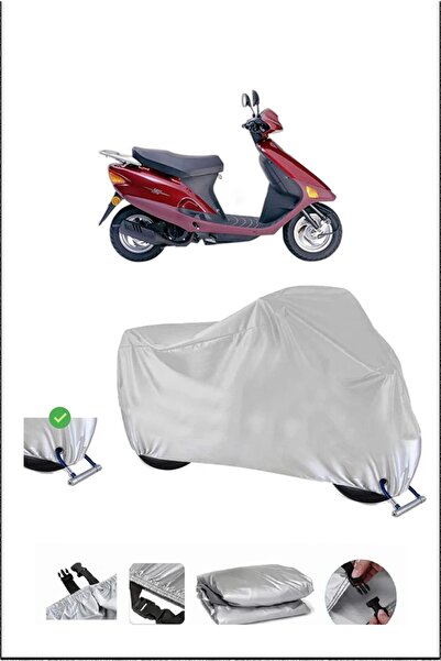 Breen Honda Bali Lock Compatible Waterproof Durable Motorcycle Canvas-Gray