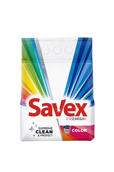 SAVEX Automatic Laundry Detergent Premium Color, 2 Kg
