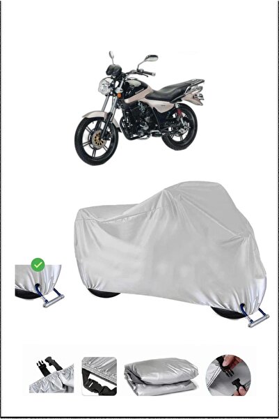 Breen Kanuni Gv170 Lock Compatible Waterproof Durable Motorcycle Canvas-Grey
