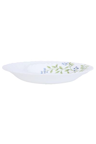 DELCASA 9" Opalware Soup Plate- DC2823