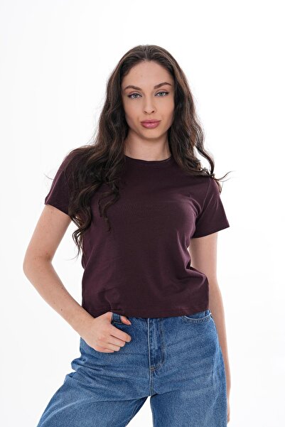 ŞİMAL Tricou de bază cu mânecă scurtă pentru damă 250051   -