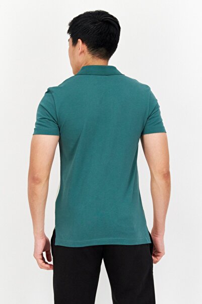 Fila Men Sportswear Fit Short Sleeve Teugn Polo Shirt, Beige