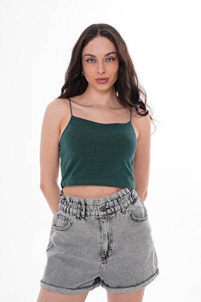 ŞİMAL Жіночий бюстгальтер на бретельках з в'язаним верхом 250039 -