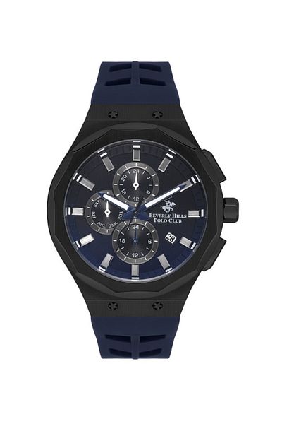 Beverly Hills Polo Club Men's Multi Function Black Dial Watch - BP3535X.699