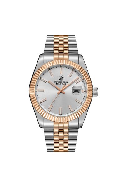 Beverly Hills Polo Club Beverly Hills Polo Club Men's Analog Silver Dial Watch - BP3018X.530