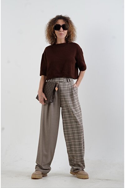 Zelish My Sister Παντελόνι με διπλό σχέδιο