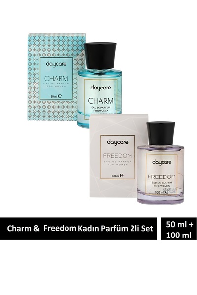 Daycare Freedom & Charm 2'li set Kadın Edp Parfüm 100 ml + 50 ml