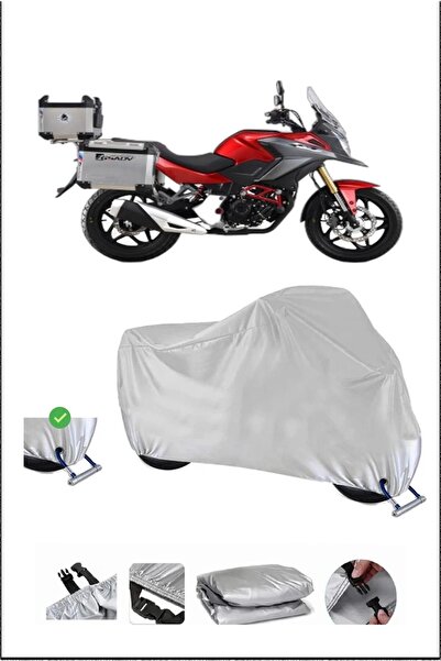 Breen Rks TRV242 قفل متوافق مع الماء ومتين للدراجات النارية - رمادي