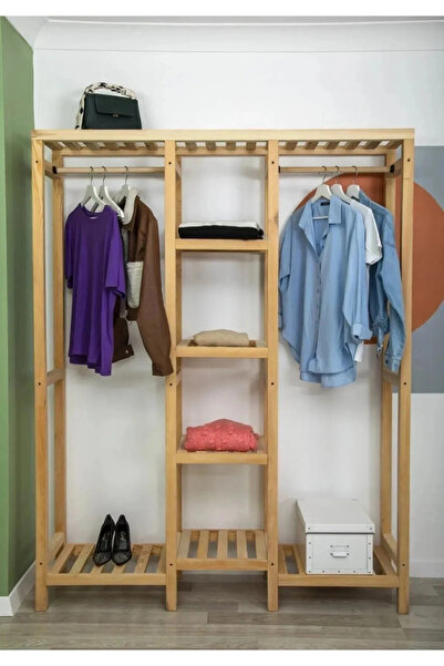 HFAY Açık Gardırop 150x140x27 Çok Amaçlı