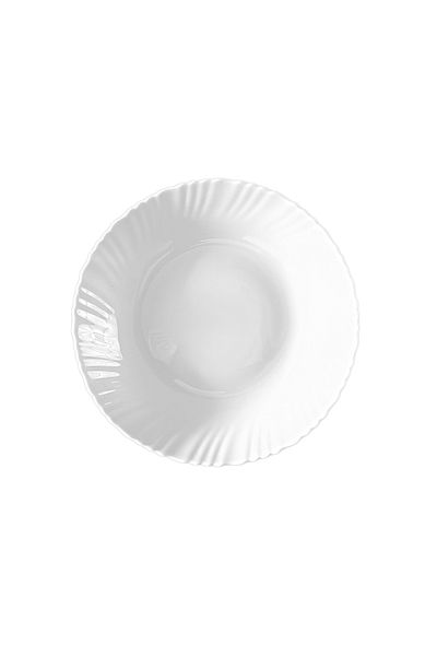 DELCASA 7.5" Opalware Flat Plate- DC3297