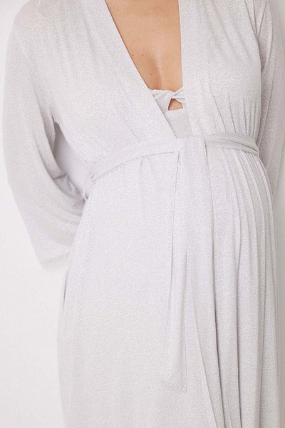 Women'secret Dot print viscose midi maternity robe