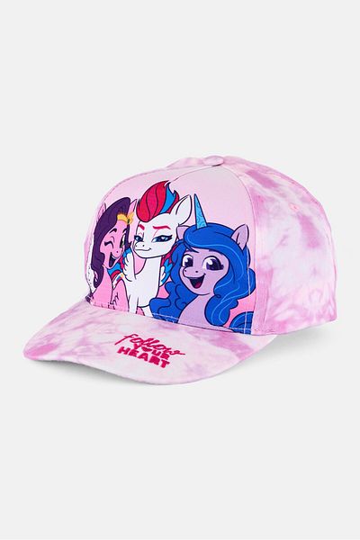 MY LITTLE PONY Toddlers Girl Graphic Print Cap, Pink Combo