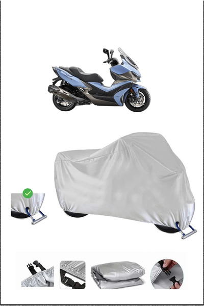 Breen قفل Kymco XCITINGVS400 متوافق مع غطاء دراجة نارية مقاوم للماء ومتين - ر...