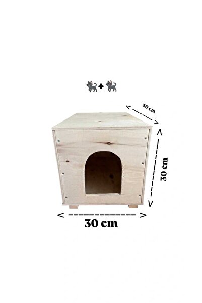 özkan ahşap kedi evi, kedi yuvası, kedi kafesi, kedi kulübesi