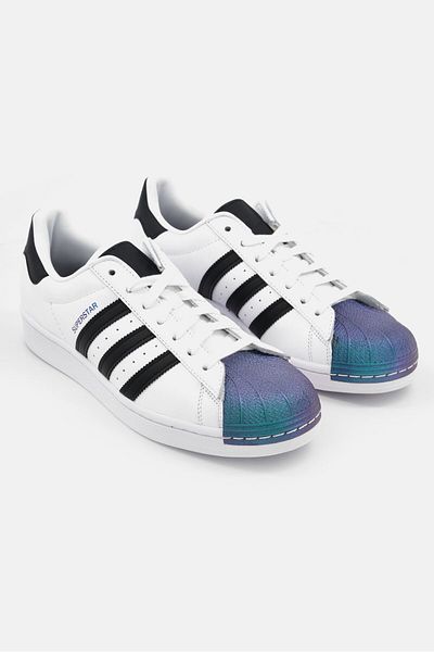 adidas Men Superstar Lace Up Training Sports Shoe, White