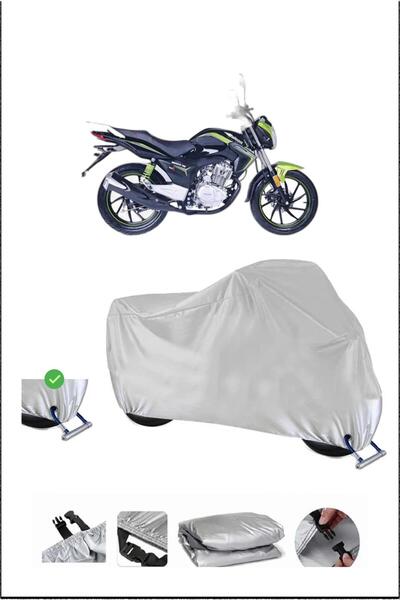 Breen قفل Falcon SPORT100LUX متوافق مع دراجة نارية مقاومة للماء ومتينة - رمادي