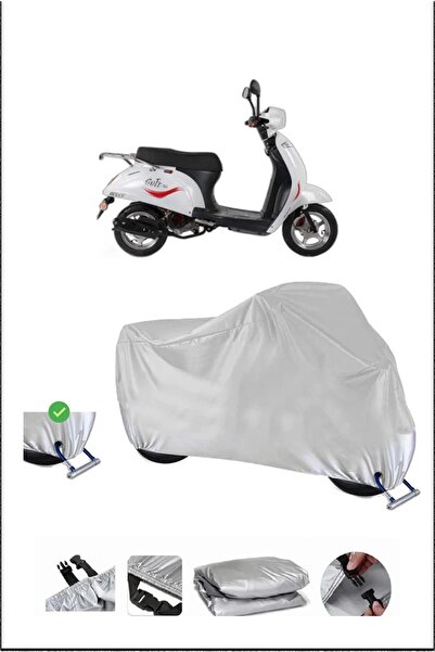 Breen Falcon Soft50 Lock Compatible Waterproof Durable Motorcycle Canvas-Gray