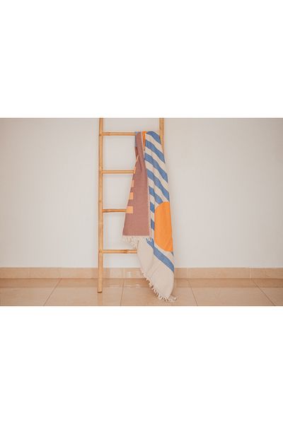 Pamukme COTTON THROW- HARMONY HUES