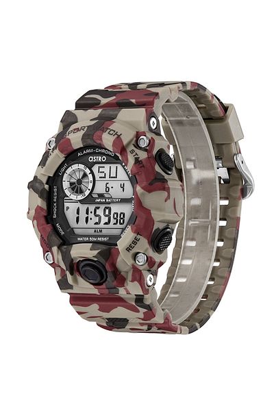 Astro Astro Men Digital Silver Dial Watch - A9906-PPRB
