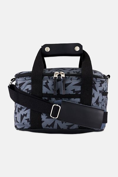 Citron Teens Lunch Bag H 20 x L 28 x W 16 cm, Black Combo