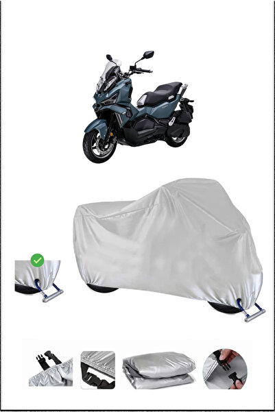 Breen Sym ADX125 قفل متوافق مع الماء ومتين للدراجات النارية - رمادي